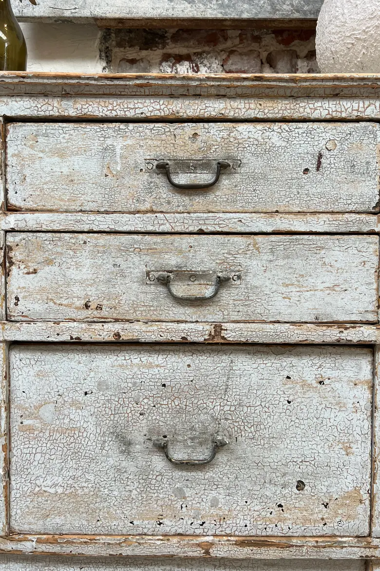 Ancien meuble de métier à tiroirs Début XXème