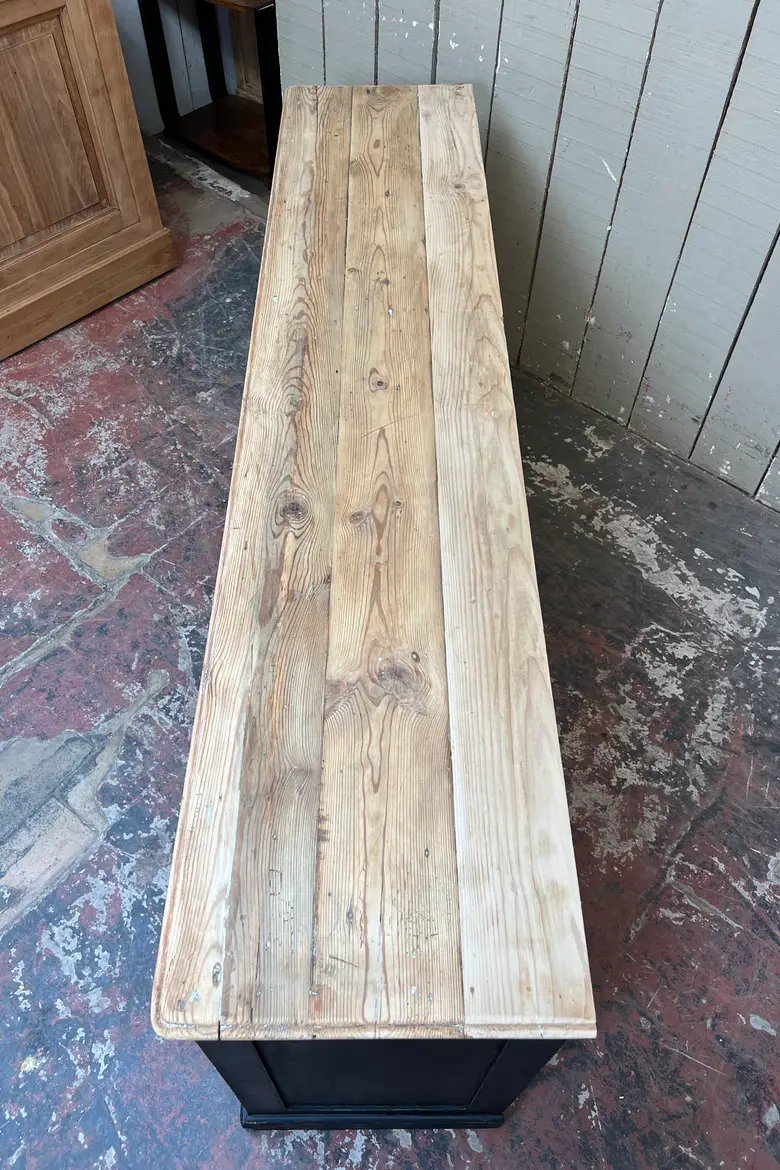 Ancien meuble de métier en sapin – Début XXe siècle