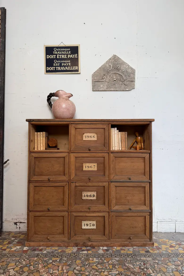 Ancien meuble de notaire – début XXe