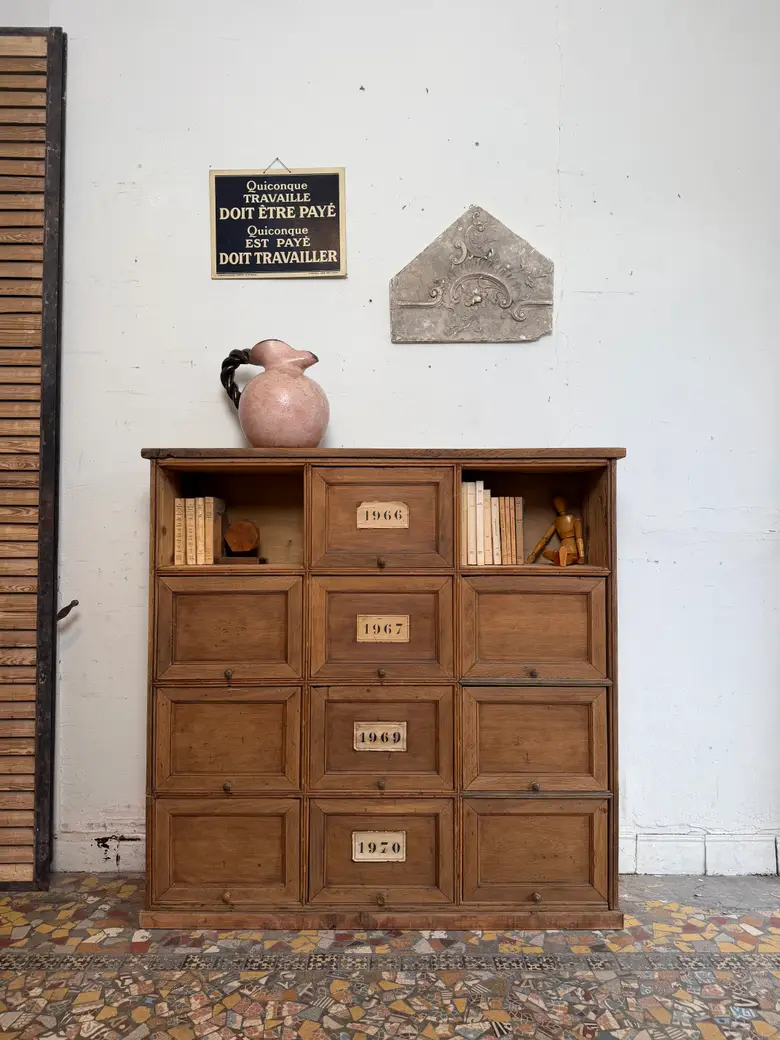 Ancien meuble de notaire – début XXe