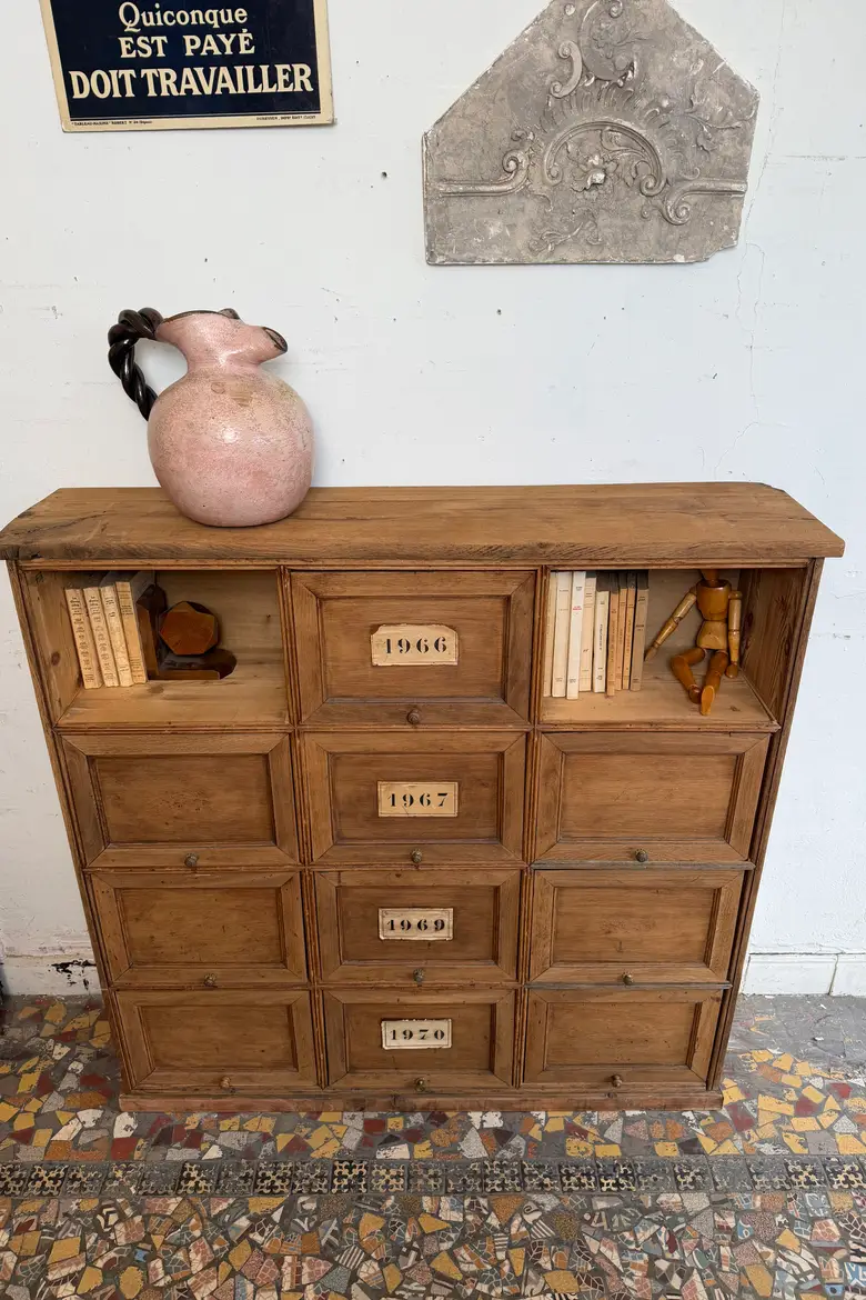 Ancien meuble de notaire – début XXe