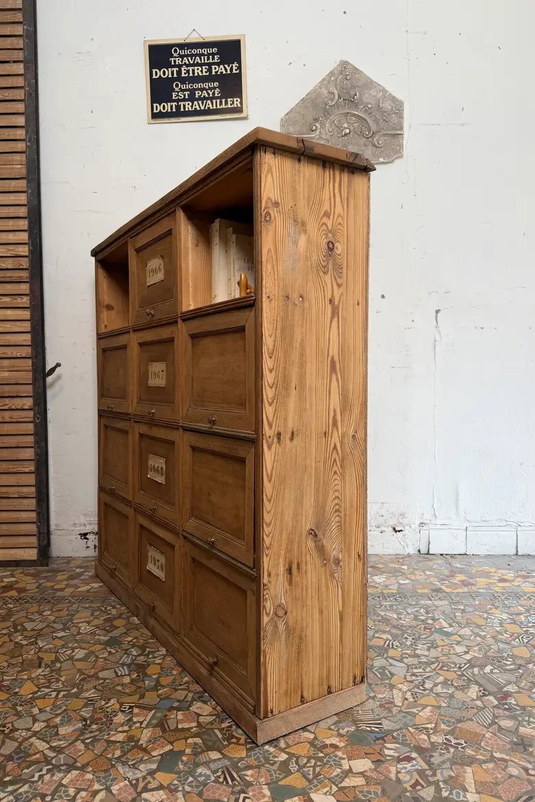 Ancien meuble de notaire – début XXe