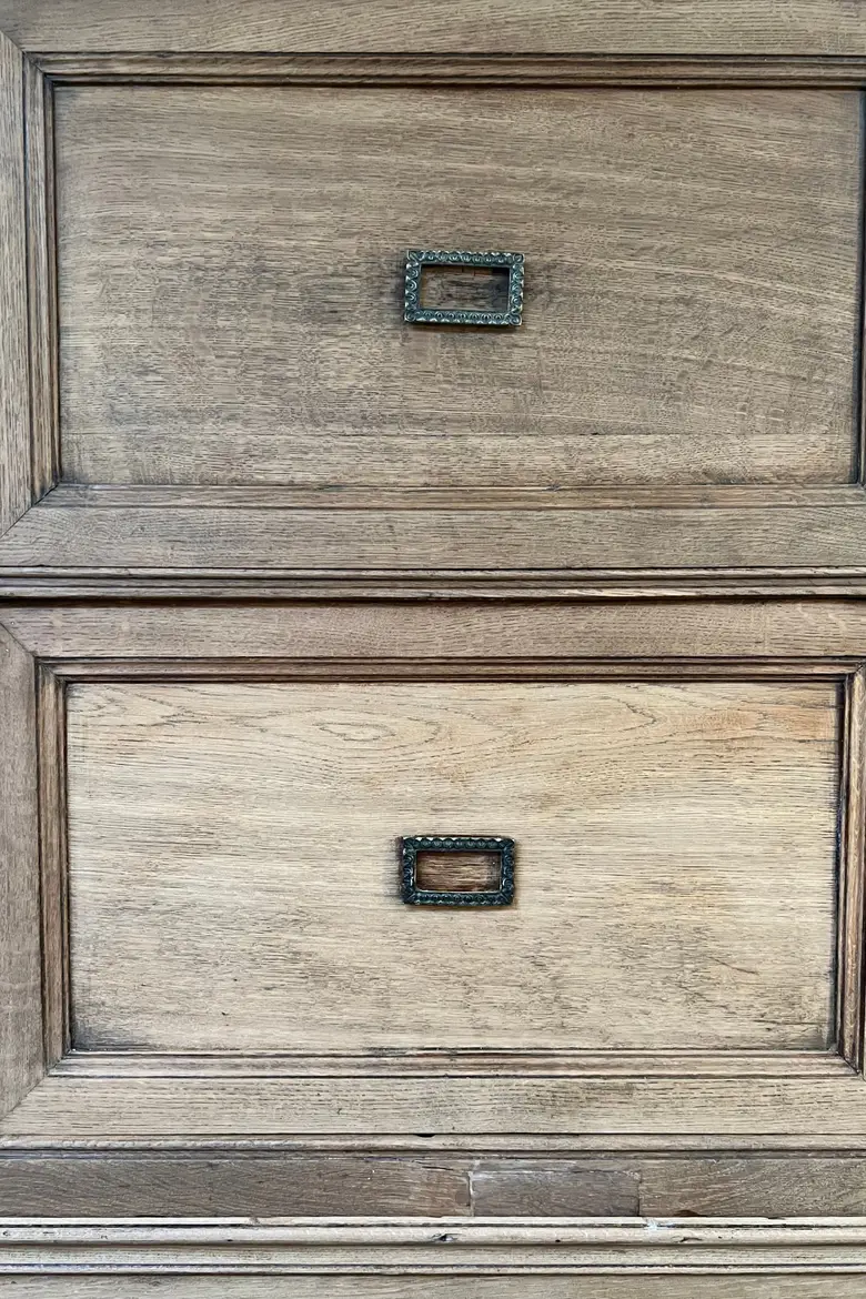 Ancien meuble de notaire en chêne Début XXème