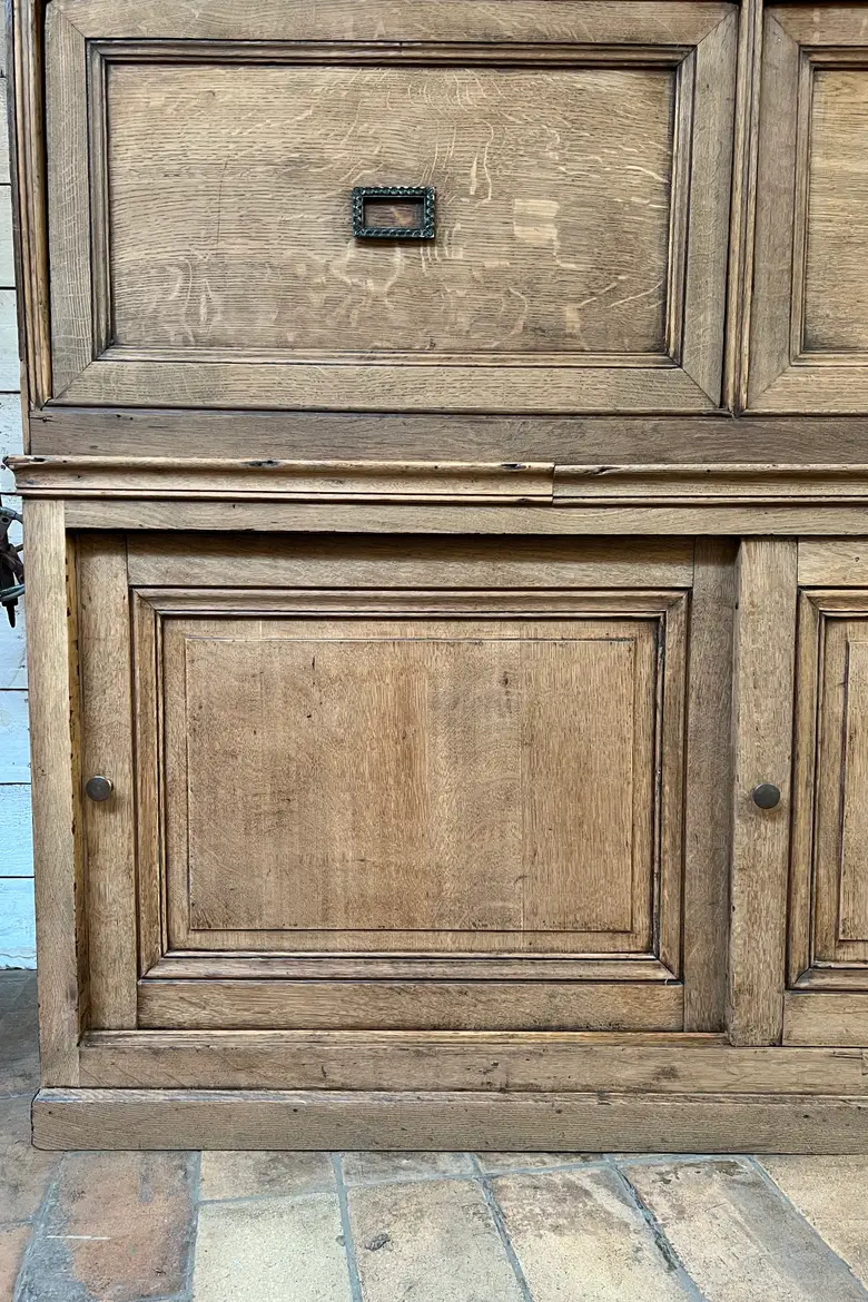 Ancien meuble de notaire en chêne Début XXème