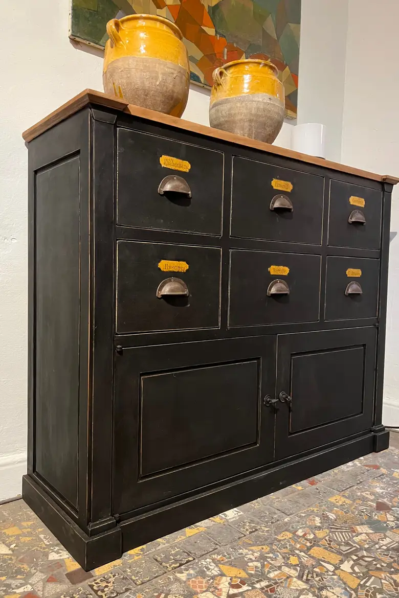 Ancien meuble d'herboriste Début XXème