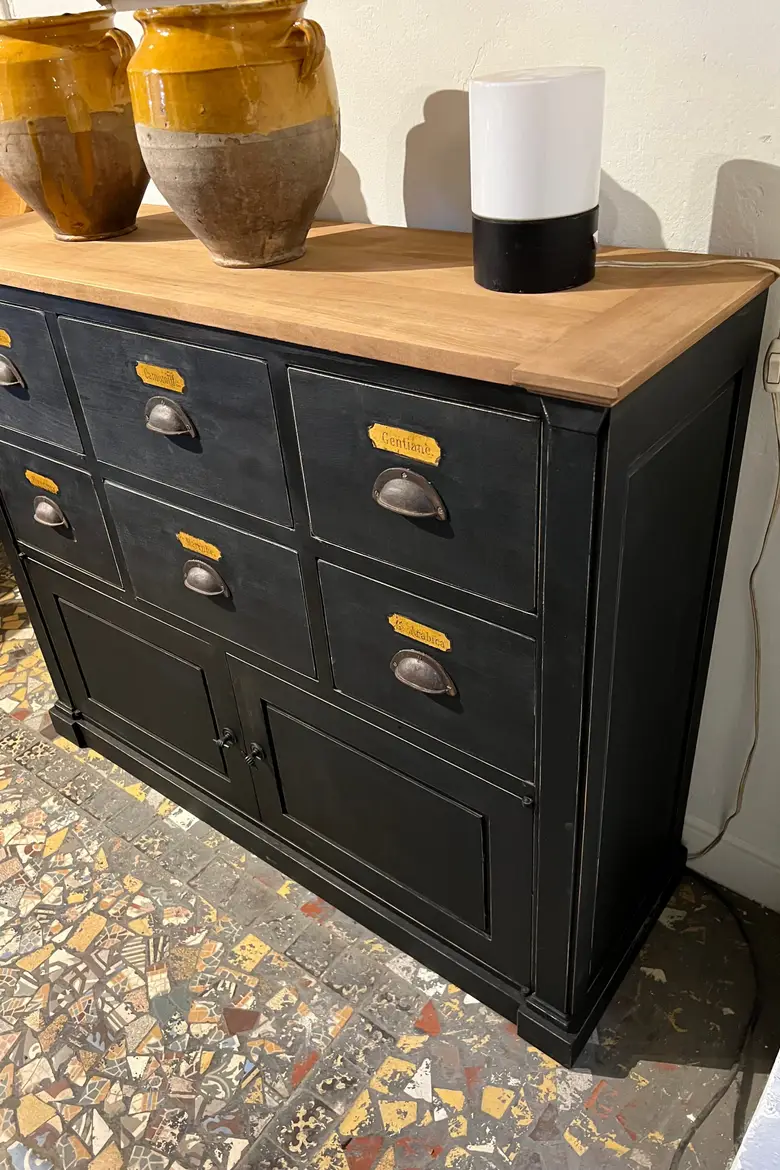 Ancien meuble d'herboriste Début XXème