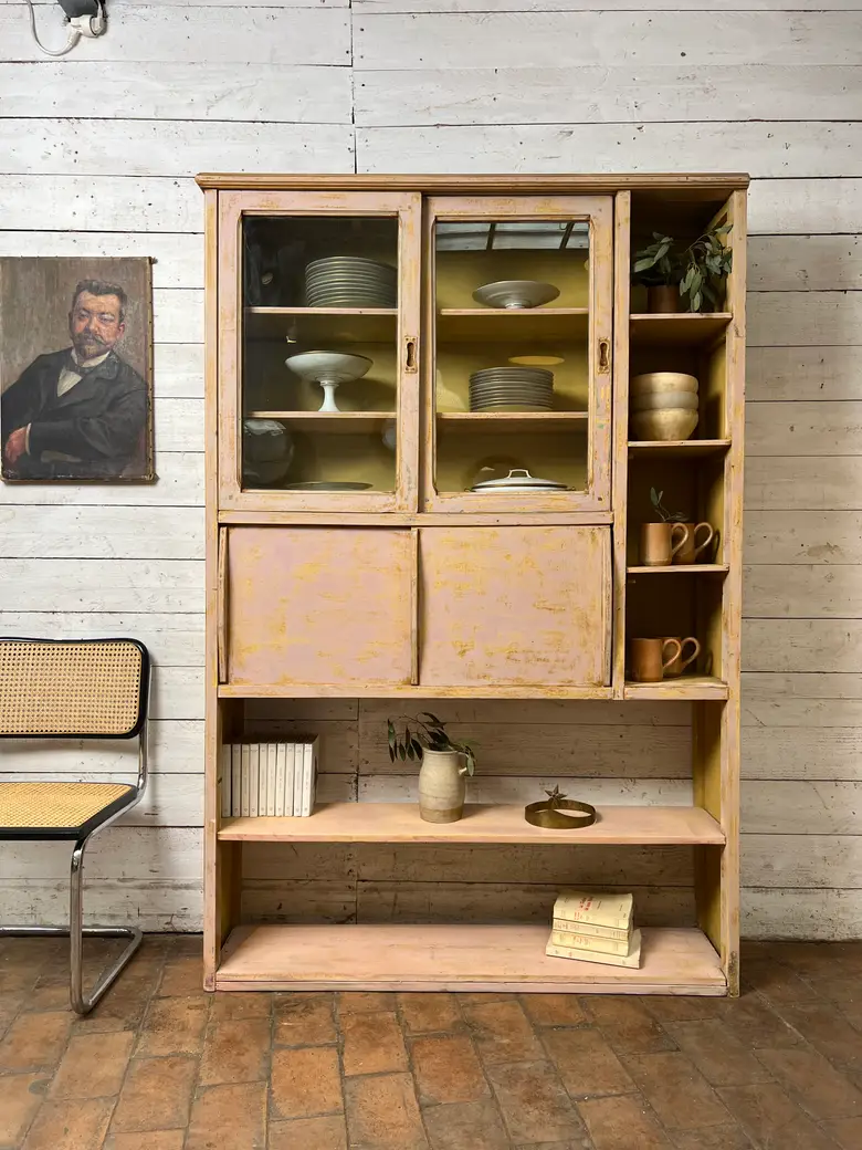 Ancien meuble vitré – Années 50
