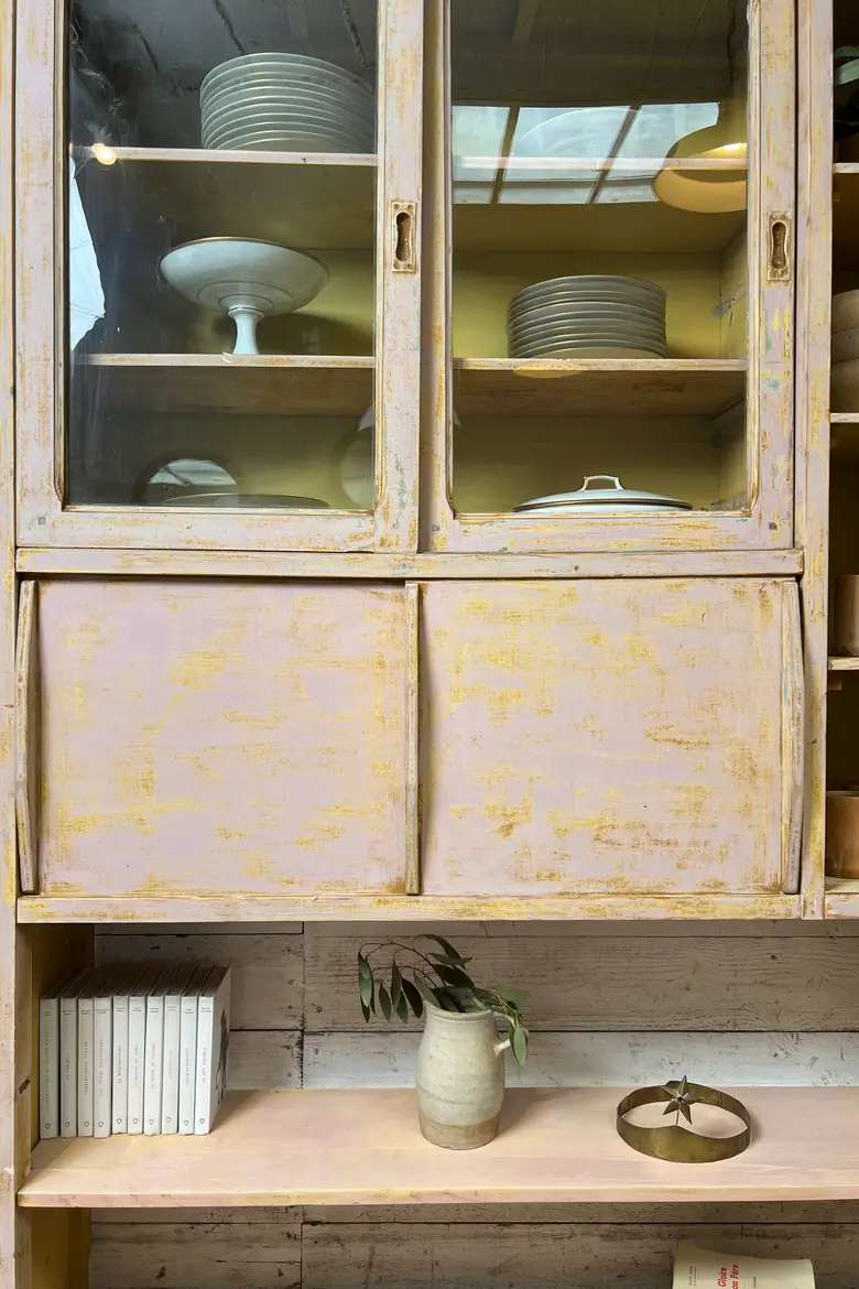 Ancien meuble vitré – Années 50