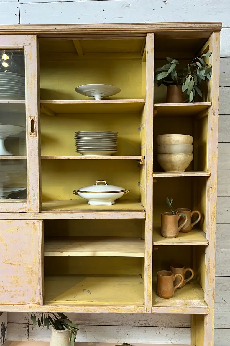 Ancien meuble vitré – Années 50