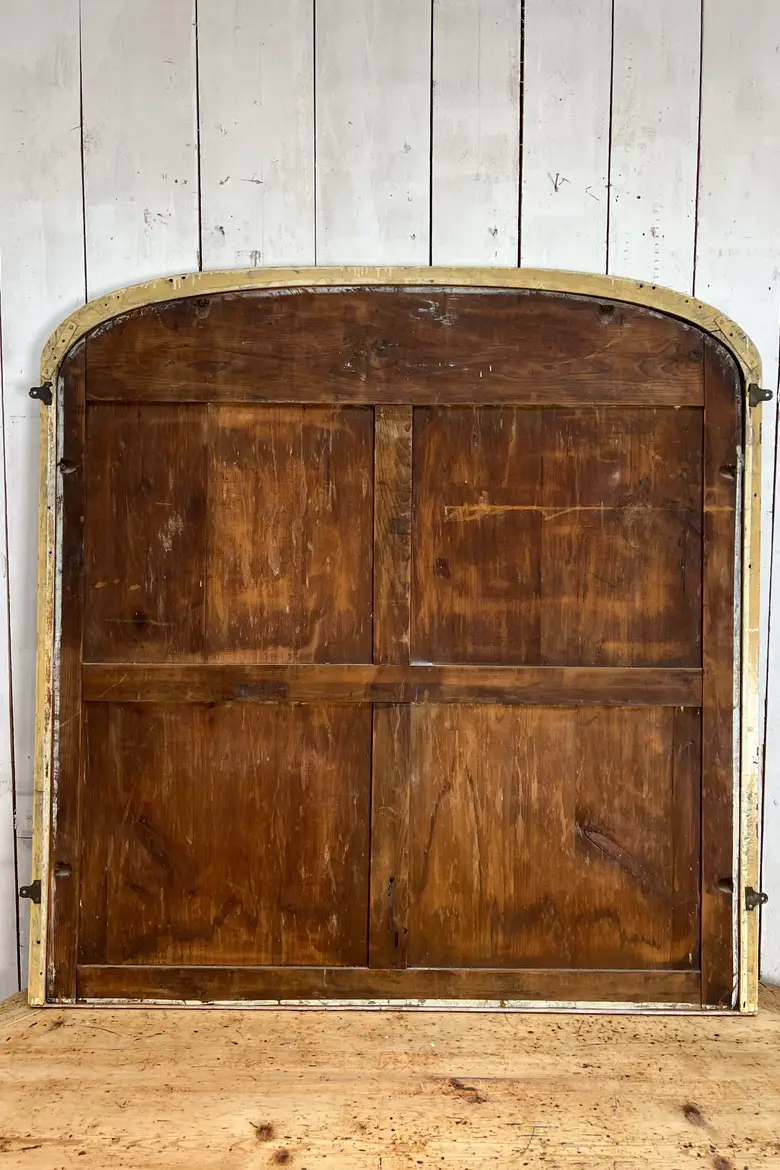 Ancien miroir arrondi début 20ème