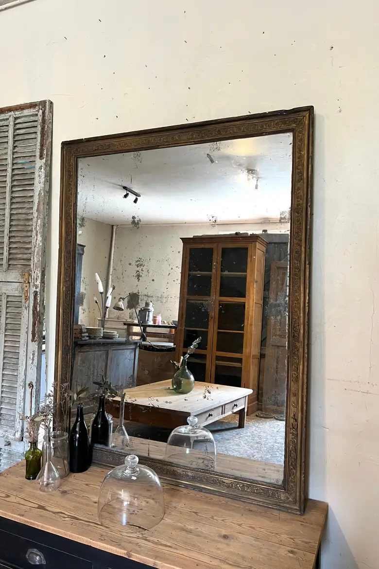 Ancien miroir de style directoire Début XXème