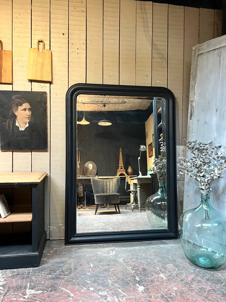 Ancien miroir de style Louis Philippe