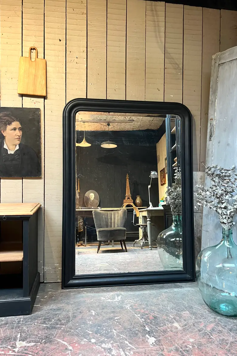 Ancien miroir de style Louis Philippe