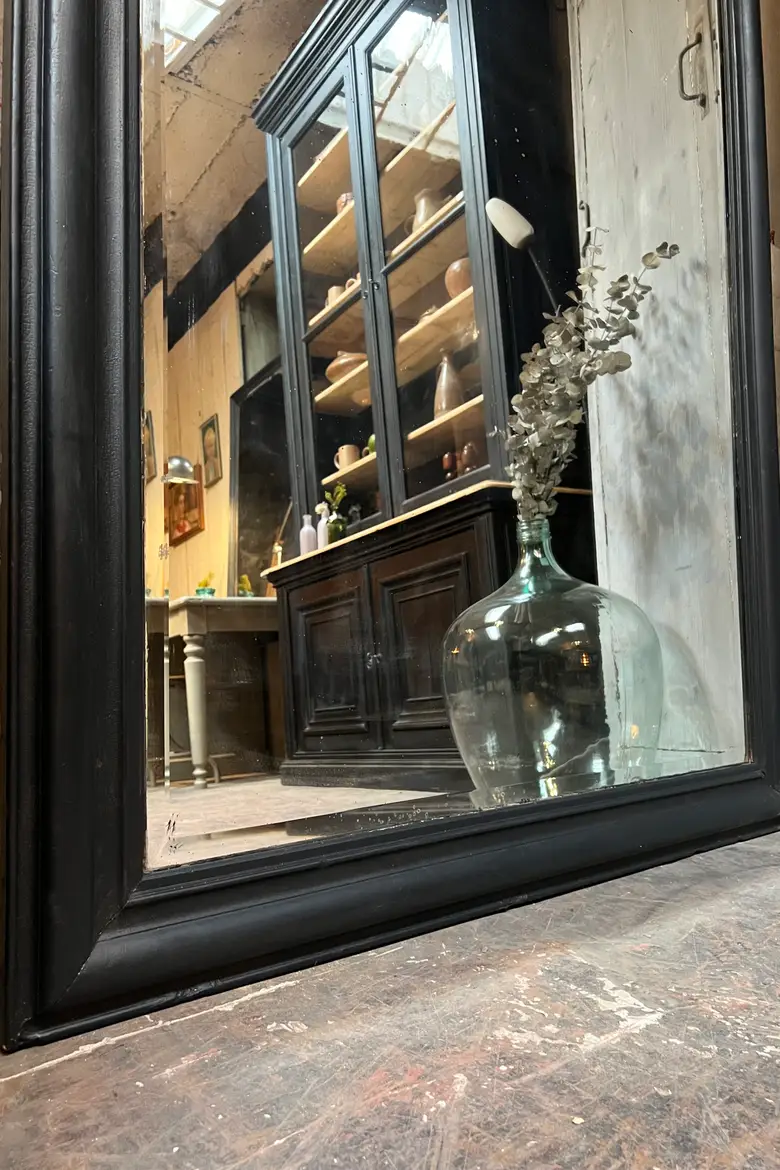 Ancien miroir de style Louis Philippe