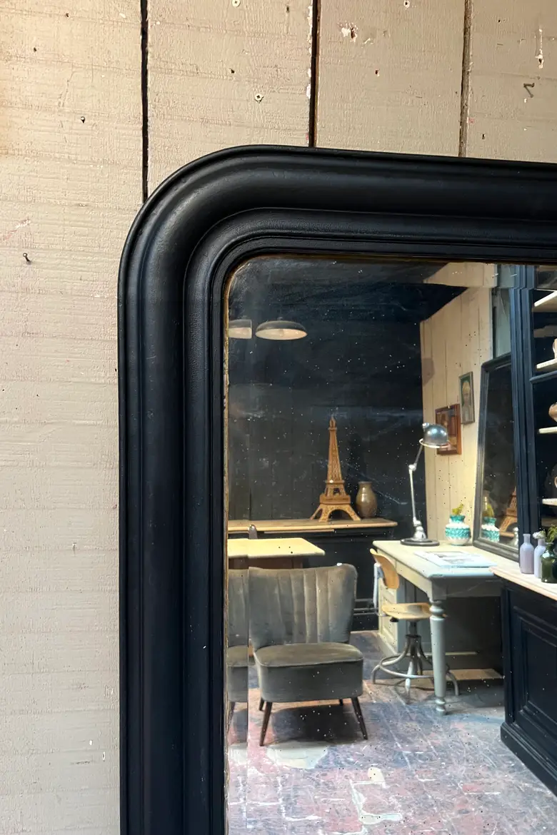 Ancien miroir de style Louis Philippe