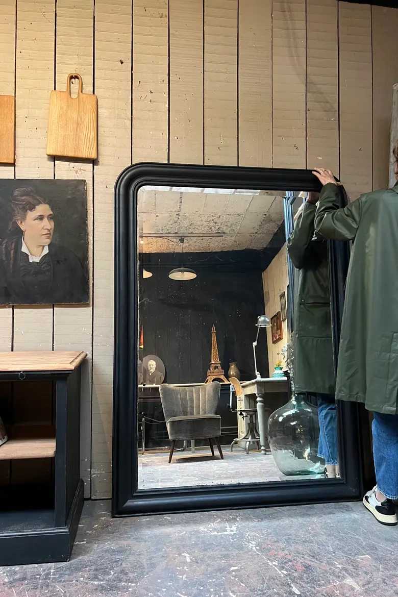 Ancien miroir de style Louis Philippe