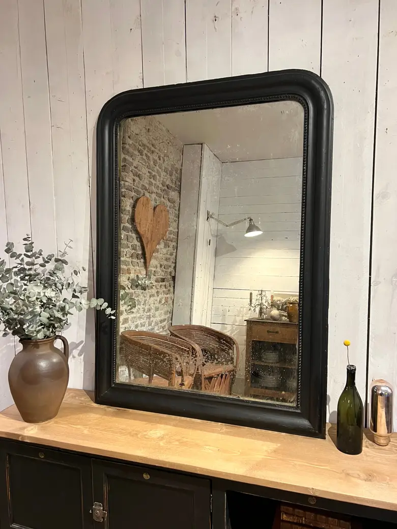 Ancien miroir de style Louis Philippe Début XXème