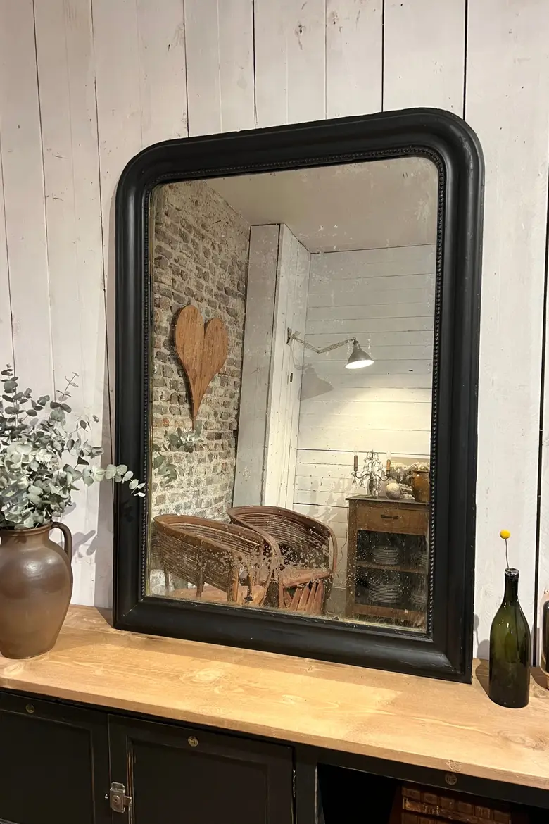 Ancien miroir de style Louis Philippe Début XXème