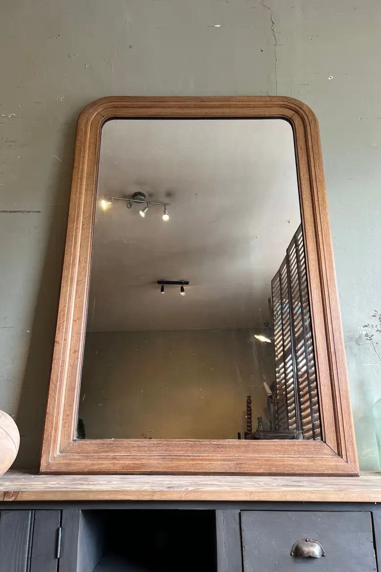 Ancien miroir de style Louis Philippe Début XXème