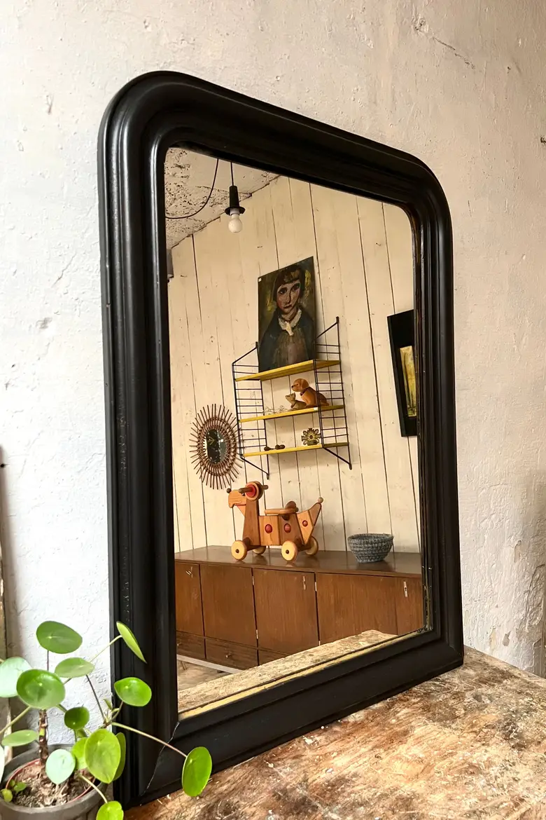 Ancien miroir de style Louis Philippe Début XXème