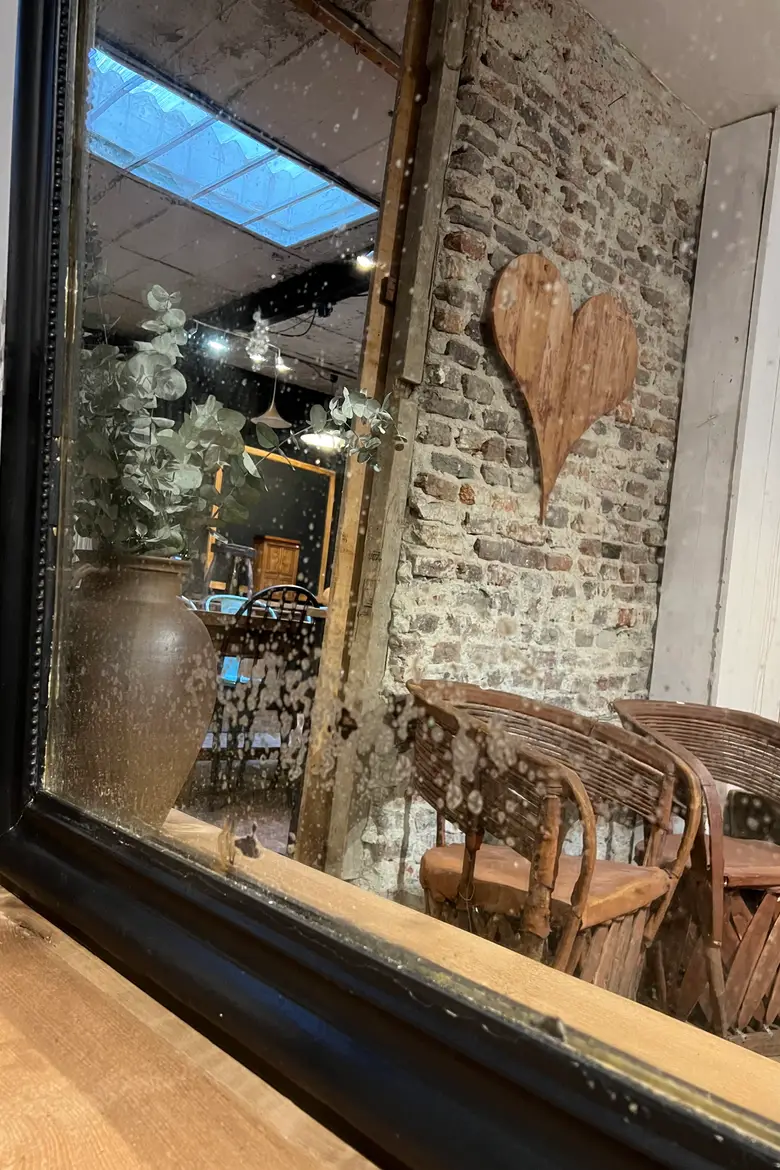 Ancien miroir de style Louis Philippe Début XXème