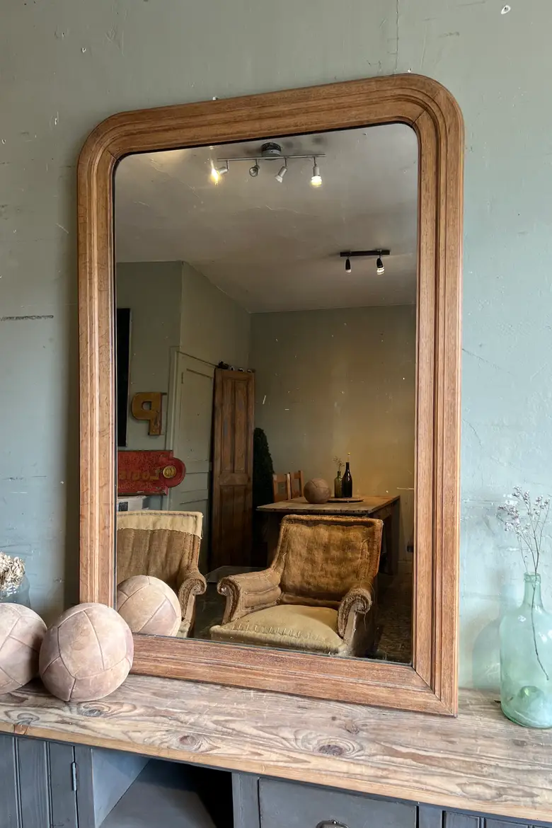 Ancien miroir de style Louis Philippe Début XXème