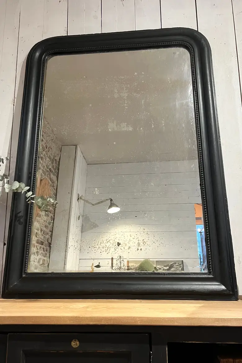 Ancien miroir de style Louis Philippe Début XXème