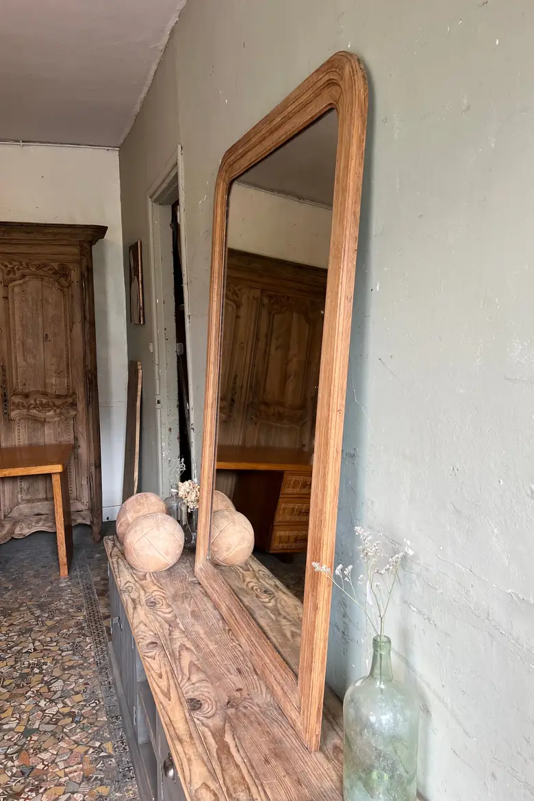 Ancien miroir de style Louis Philippe Début XXème