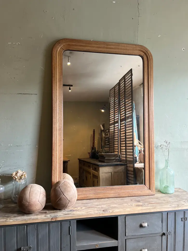 Ancien miroir de style Louis Philippe Début XXème