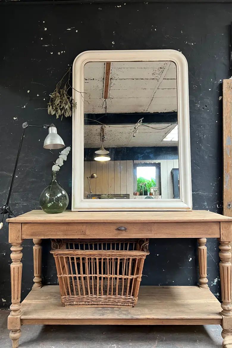 Ancien miroir de style Louis Philippe Début XXème