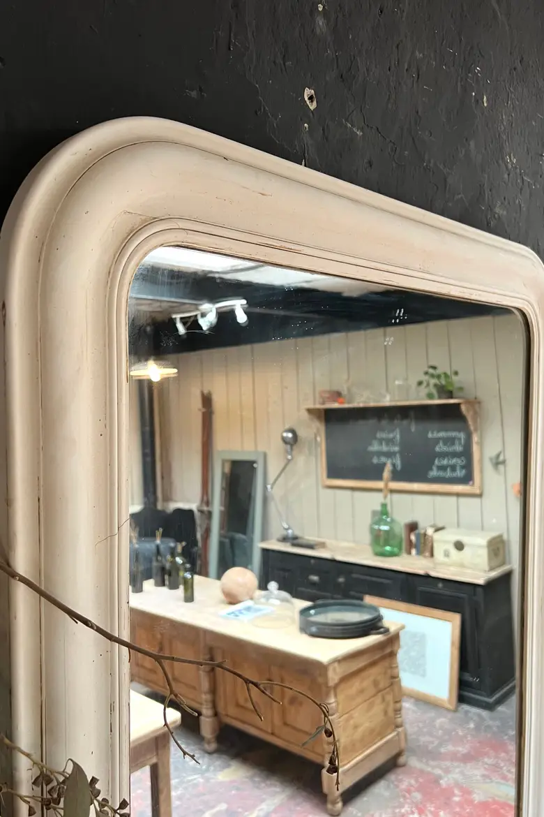 Ancien miroir de style Louis Philippe Début XXème