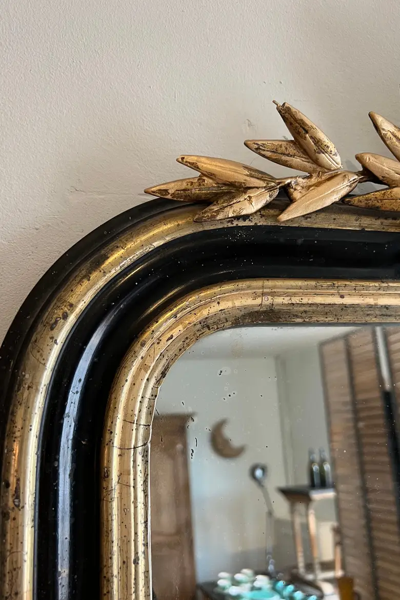 Ancien miroir de style Louis XV Début XXème