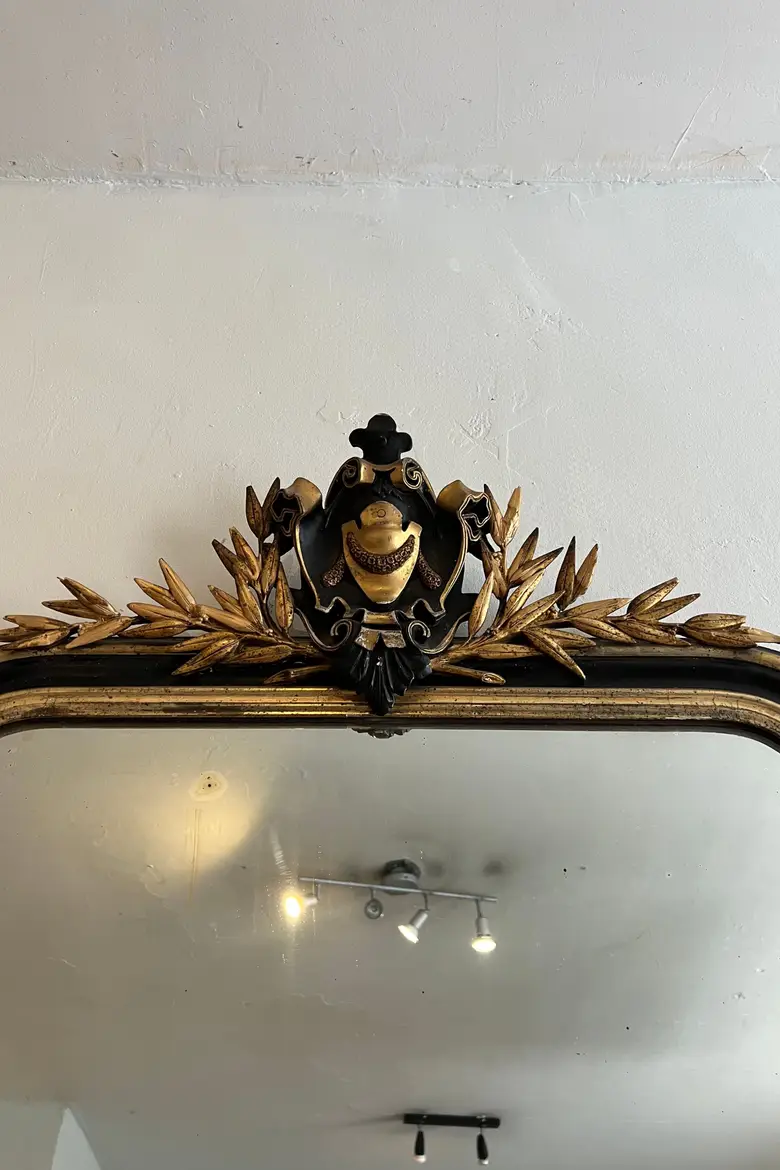 Ancien miroir de style Louis XV Début XXème