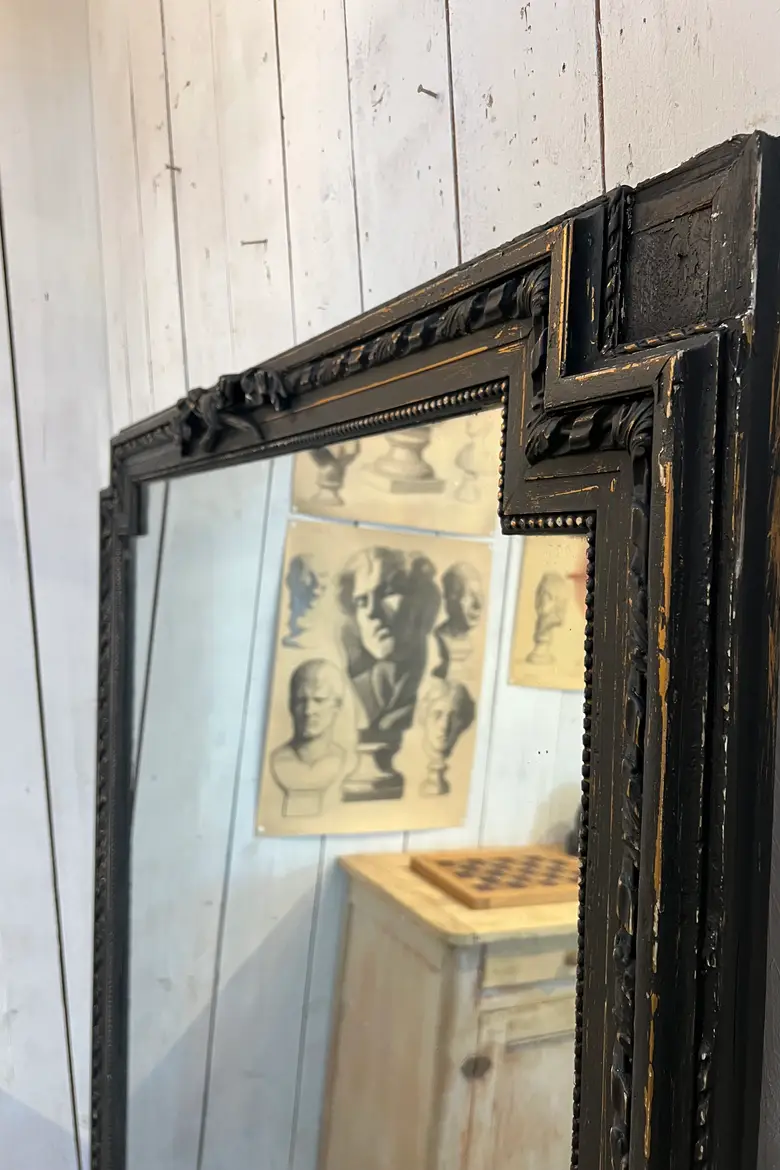 Ancien miroir de style Louis XVI Début XXème