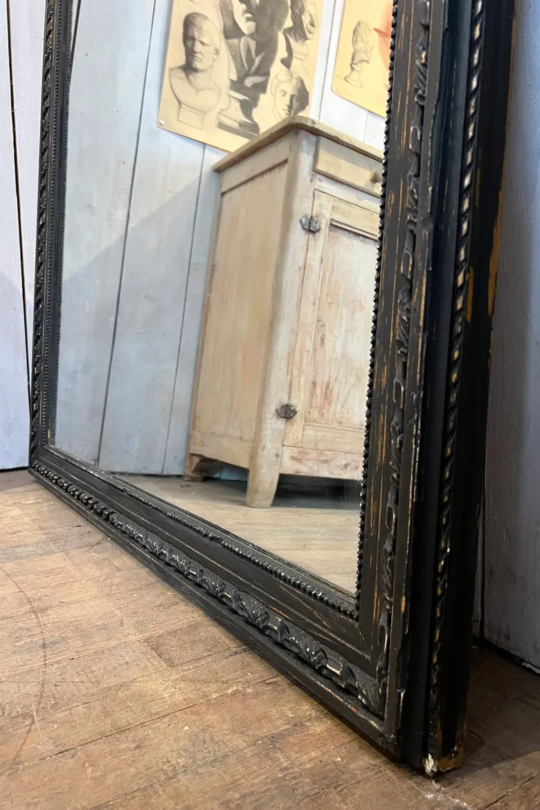 Ancien miroir de style Louis XVI Début XXème