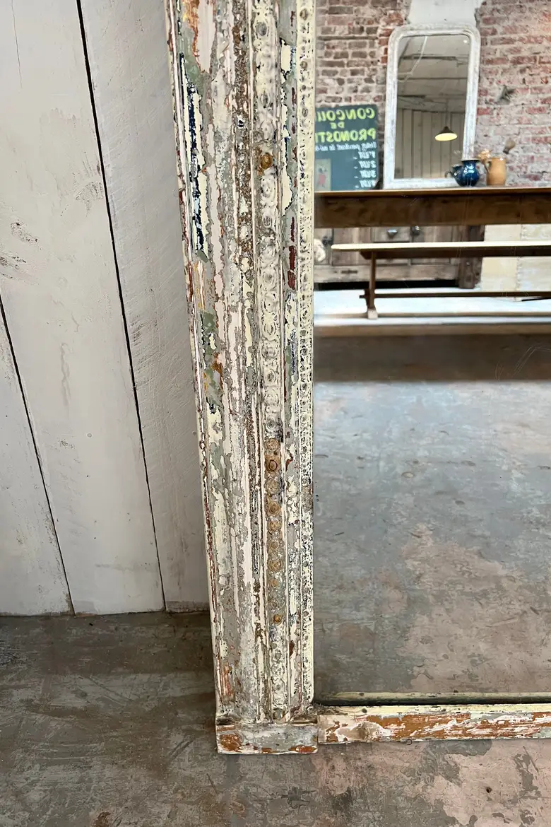 Ancien miroir de style Louis XVI Fin XIXème