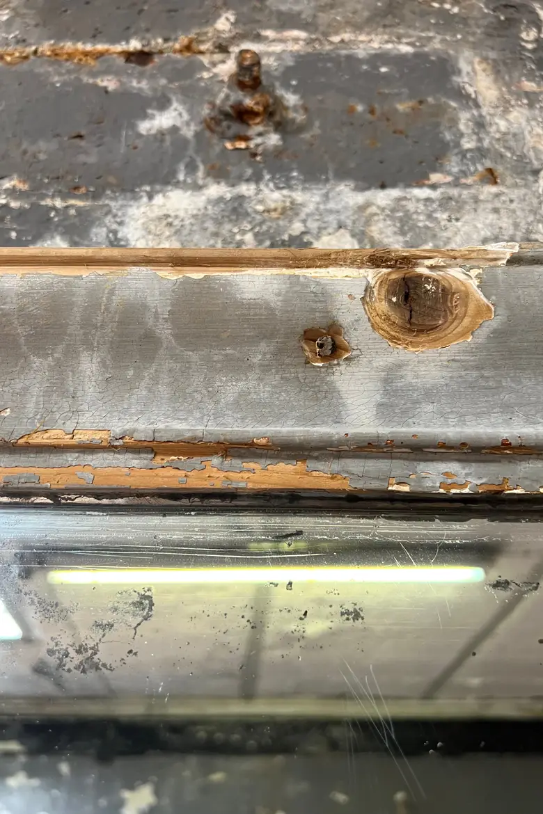 Ancien miroir d’époque Directoire Début XIXème