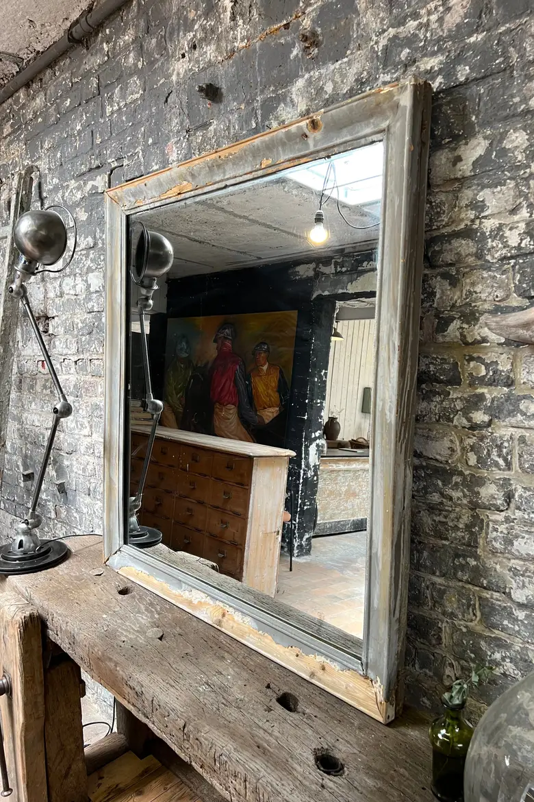 Ancien miroir d’époque Directoire Début XIXème
