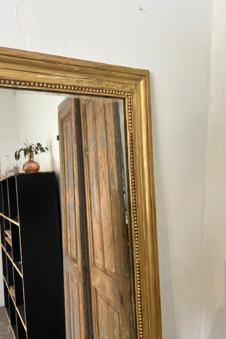 Ancien miroir doré