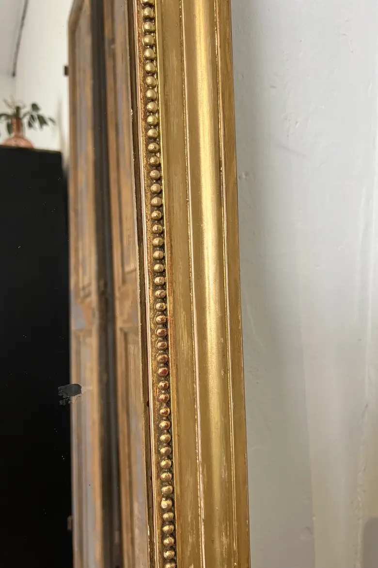 Ancien miroir doré