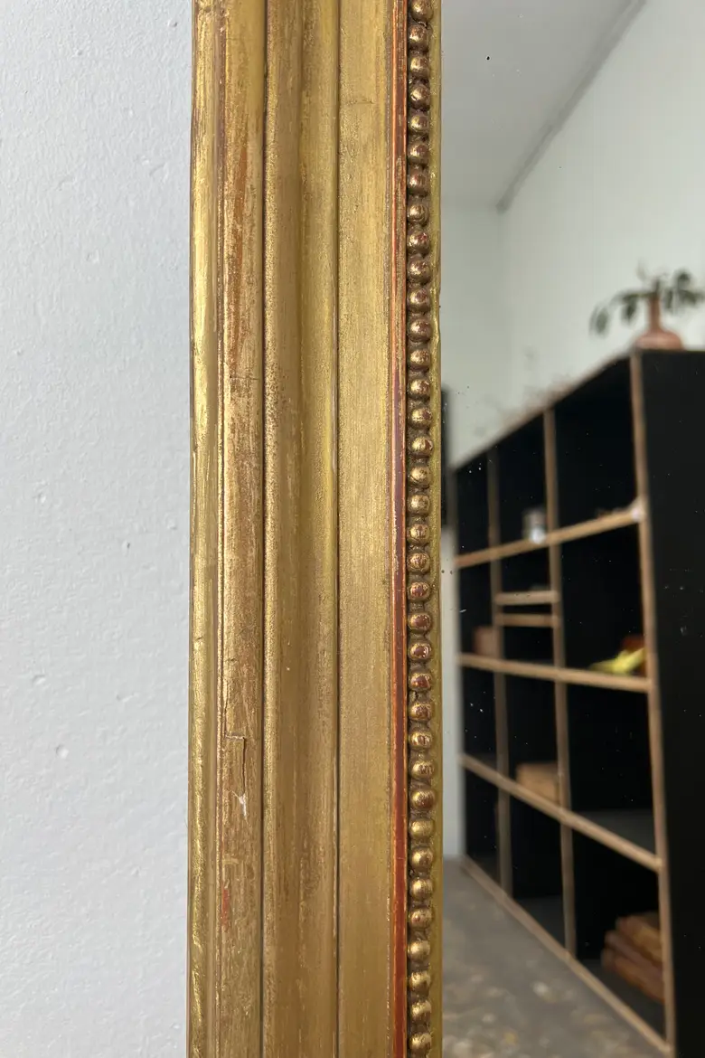 Ancien miroir doré