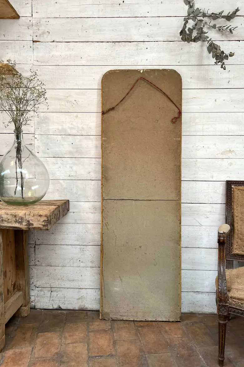 Ancien miroir doré Début XXème