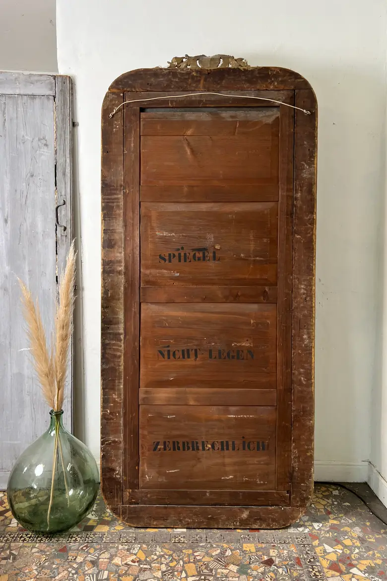 Ancien miroir doré Napoléon III