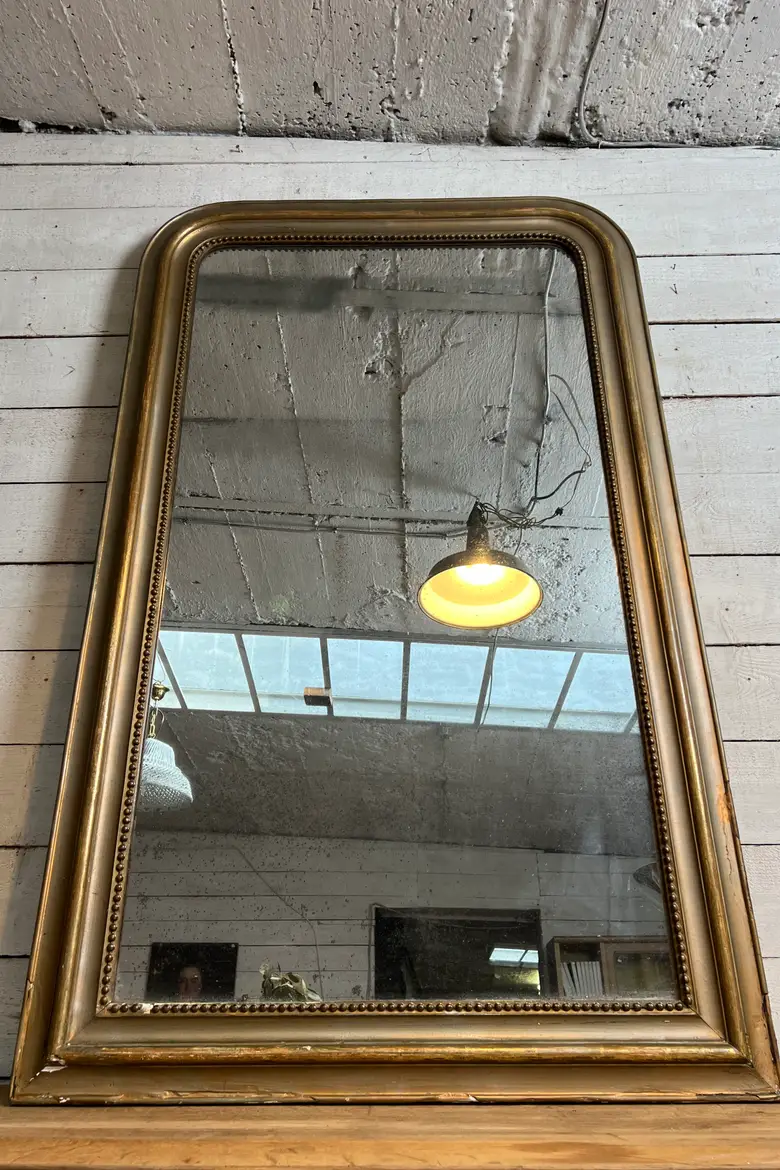 Ancien miroir Louis-Philippe doré