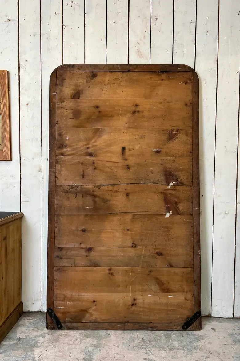 Ancien miroir Louis Philippe noir d’origine