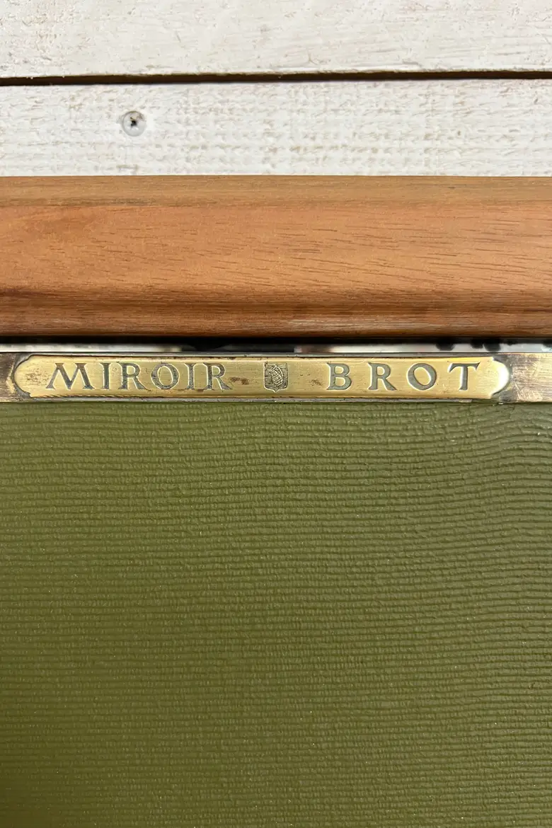 Ancien miroir triptyque Brot