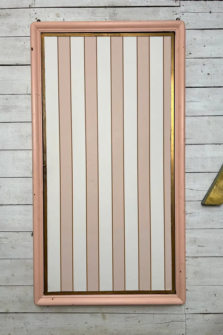 Ancien Miroir triptyque “Brot” des années 1920