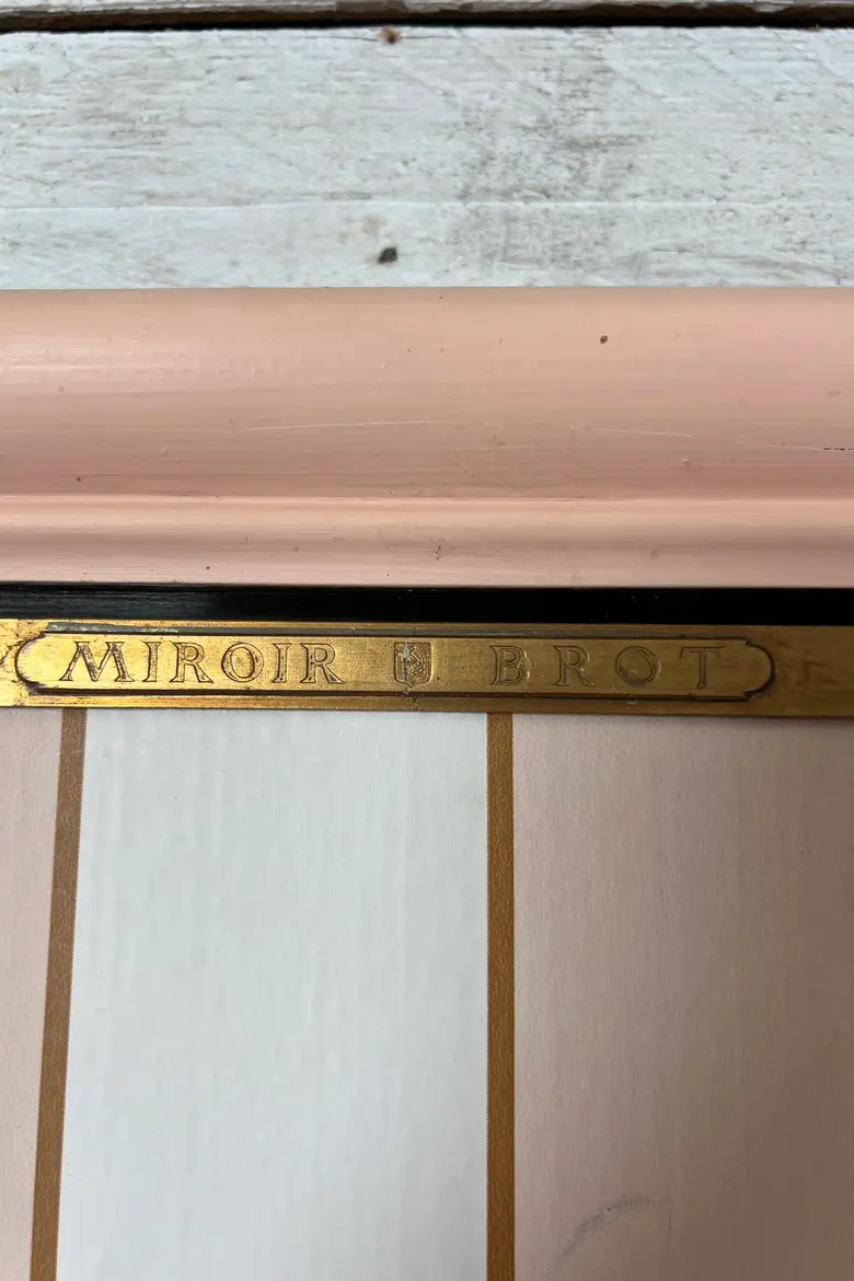 Ancien Miroir triptyque “Brot” des années 1920