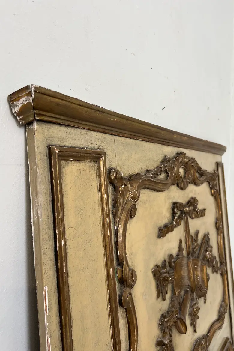 Ancien miroir trumeau de style Louis XVI – Début XXe