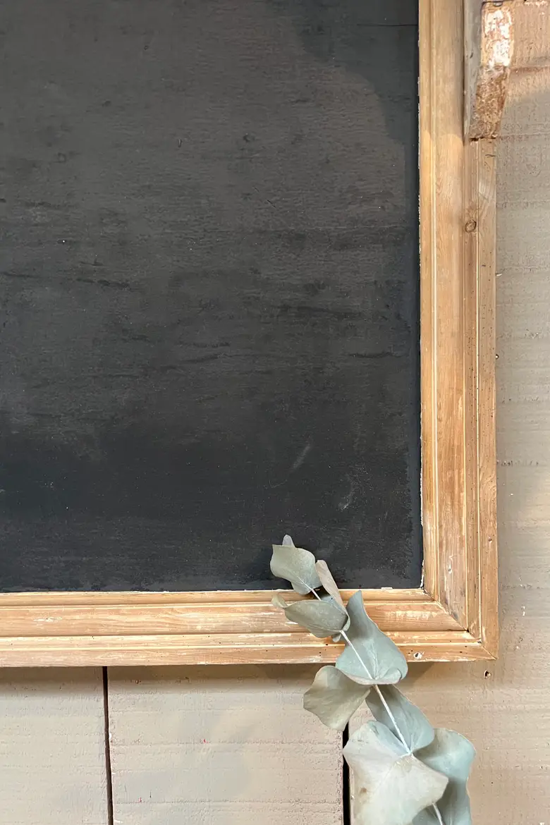 Ancien panneau en bois Début XXème